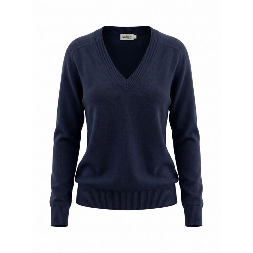 Not Shy Women `Lucien` V Neck Sweater
